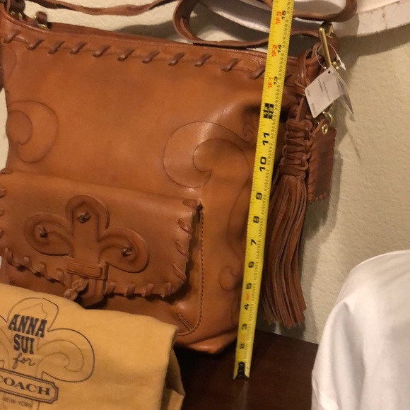 Anna Sui x Coach Fleur de Lis Duffel Sac LE Bag - Picture 13 of 14